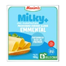 MIlky Emmental Cheese Slices 100Gr 6 Slices
