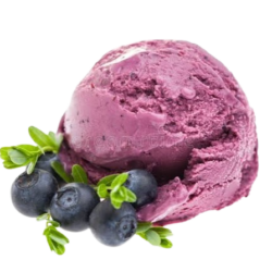 Italian Blueberry Ice Cream