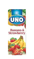 Uno Banana & Strawberry 180ml