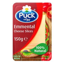 Puck Emmental Slices Cheese 150g