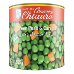 Chtoura Peas & Carrot 825g