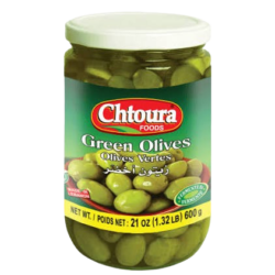 Chtoura Green Olive 600g