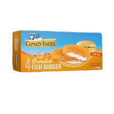 Captain Fisher Fish Burger 4Pcs 300g