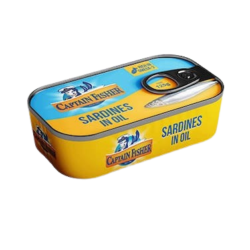 Captain Fisher Sardine In Oil125g