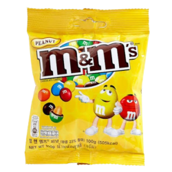 M & M Peanuts 100g