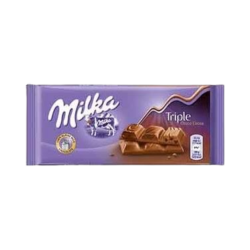 Milka Triple Chocolate Cacao 100g