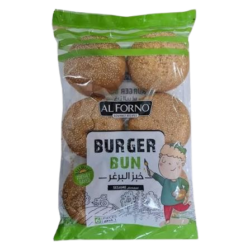 Alforno Burger Bun Sesame 6 Pieces
