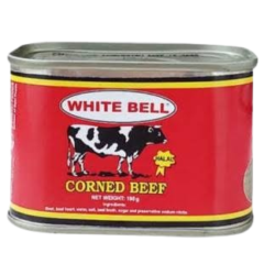 White Bell Corned Beef 198g