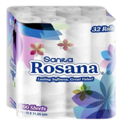 Sanita Rosana Roll Paper Toilet 32Pcs